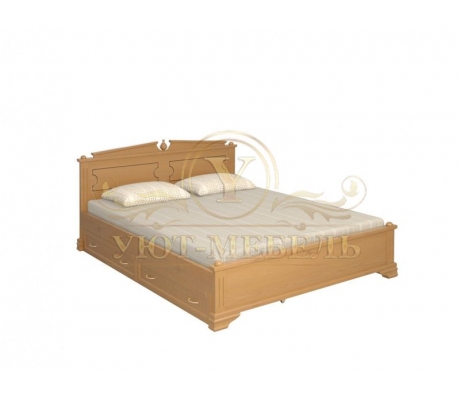 Деревянная односпальная кровать Нефертити тахта