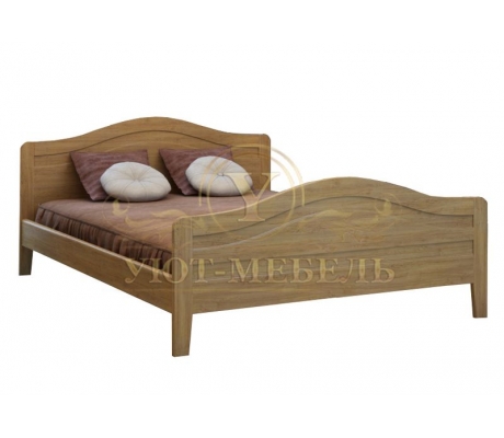 Деревянная двуспальная кровать из массива Новинка