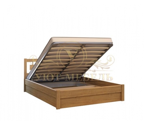 Деревянная двуспальная кровать из массива Сакура тахта
