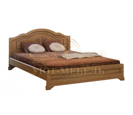Деревянная двуспальная кровать из массива Сатори тахта