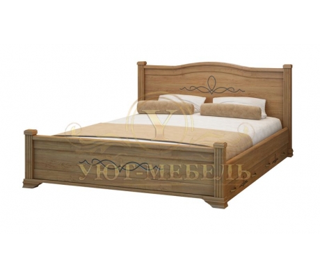 Деревянная односпальная кровать Соната