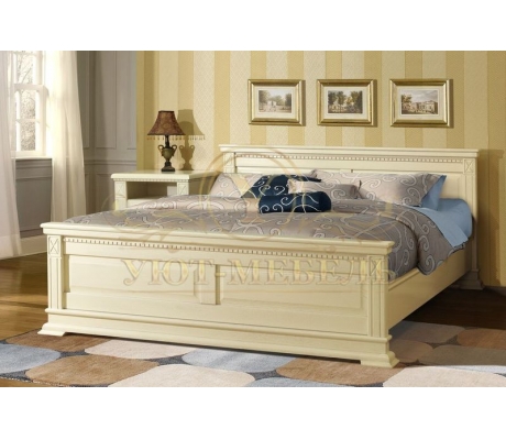 Деревянная односпальная кровать Верди