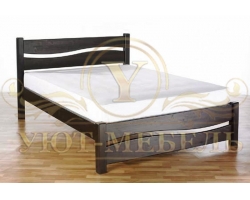 Деревянная односпальная кровать Лотос