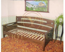 Кровать с элементами ковки Луи