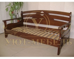 Деревянная односпальная кровать Луи