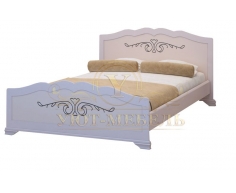 Деревянная односпальная кровать Муза