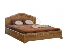 Кровать с ящиками из массива Сатори тахта