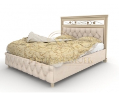 Деревянная двуспальная кровать из массива Виттория тахта 2